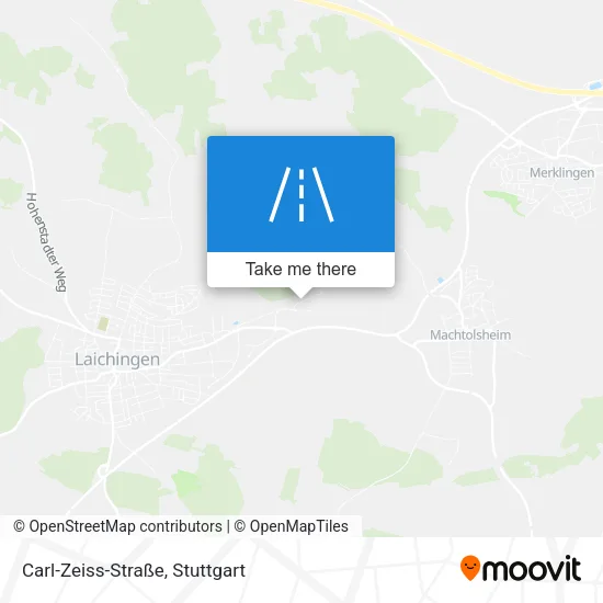 Карта Carl-Zeiss-Straße
