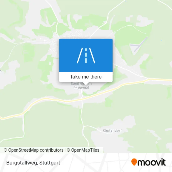 Карта Burgstallweg