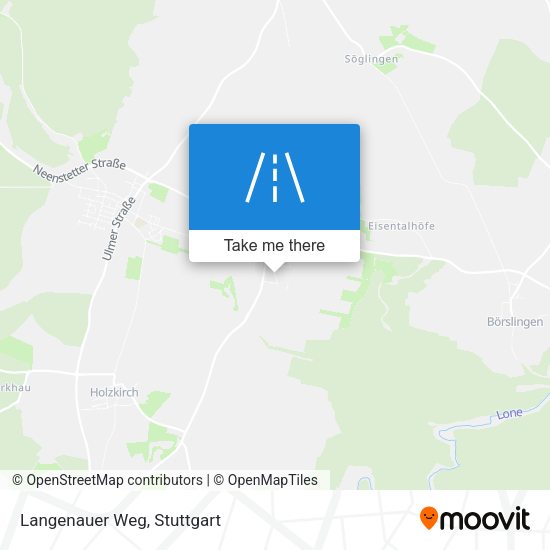 Карта Langenauer Weg