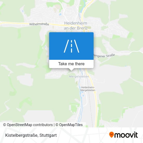 Kistelbergstraße map