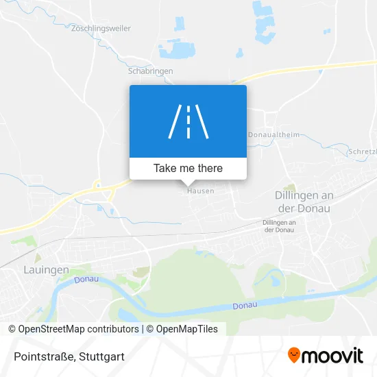 Pointstraße map