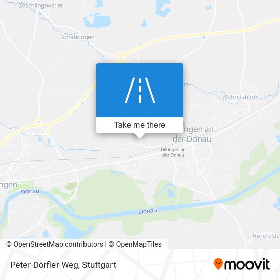 Peter-Dörfler-Weg map