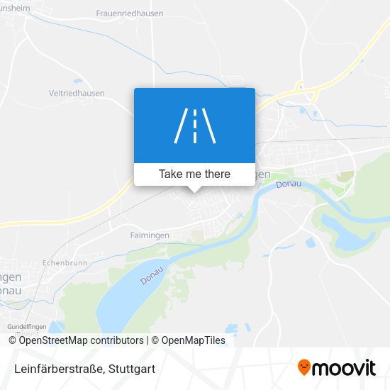 Leinfärberstraße map