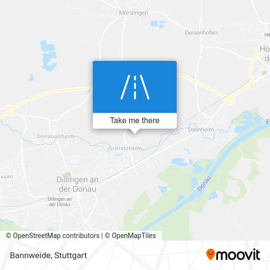 Карта Bannweide