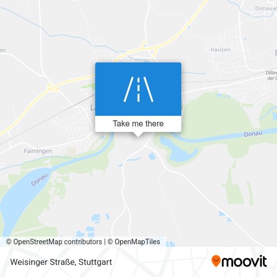 Weisinger Straße map