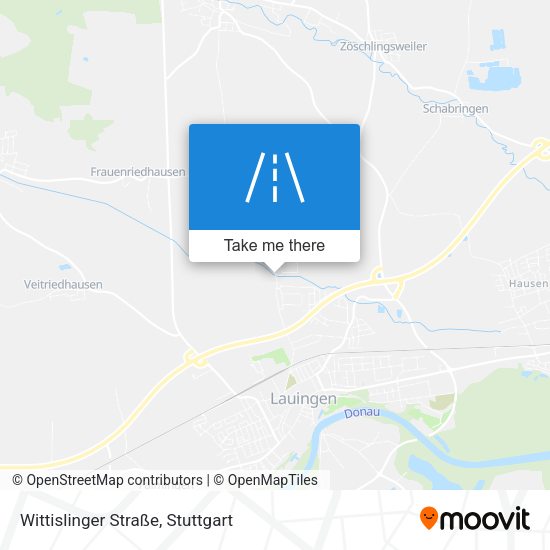 Wittislinger Straße map