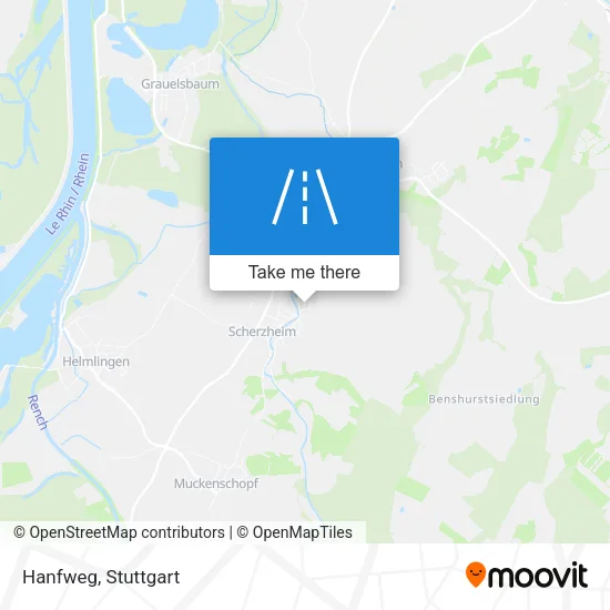 Hanfweg map