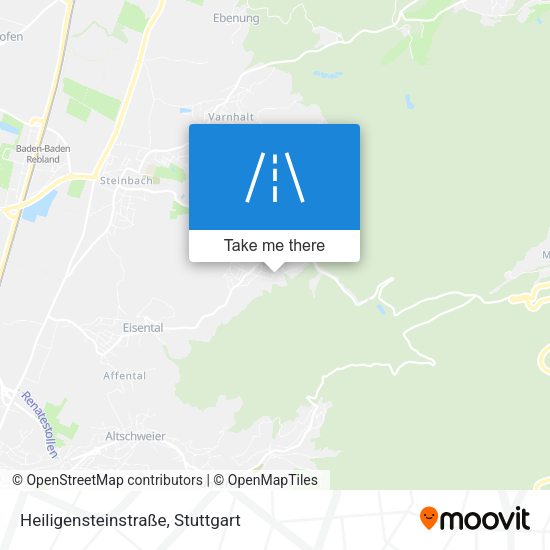 Heiligensteinstraße map