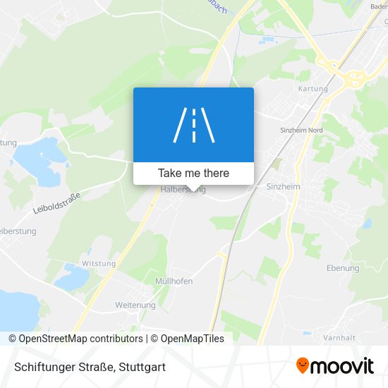 Schiftunger Straße map