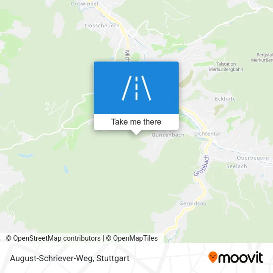 Карта August-Schriever-Weg