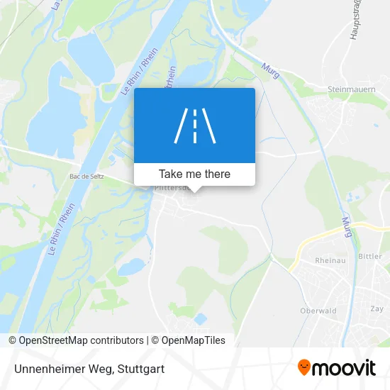 Карта Unnenheimer Weg