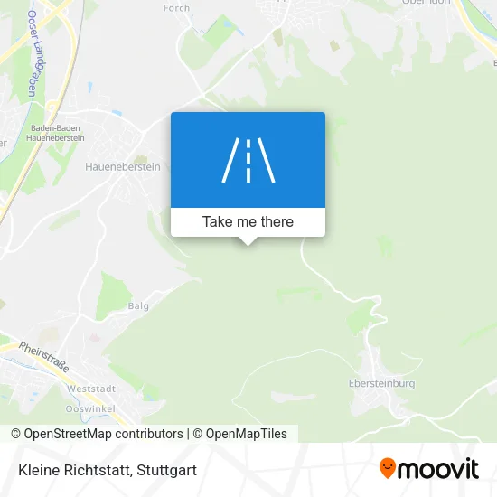 Карта Kleine Richtstatt