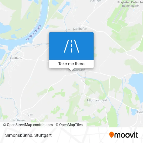 Карта Simonsbühnd