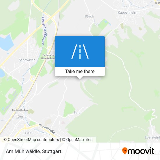 Am Mühlwäldle map