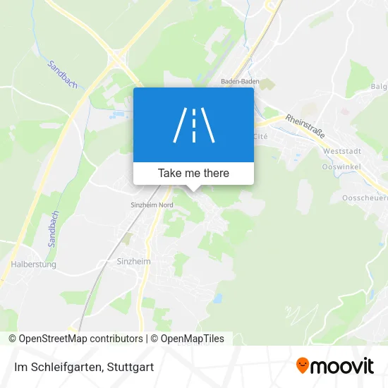 Карта Im Schleifgarten
