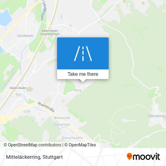 Mitteläckerring map