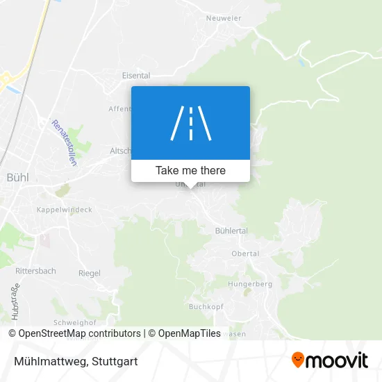 Карта Mühlmattweg