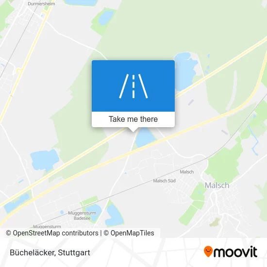 Карта Bücheläcker