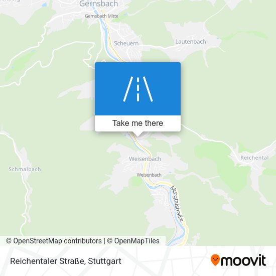 Reichentaler Straße map