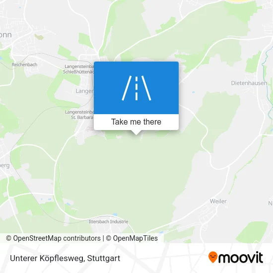 Карта Unterer Köpflesweg