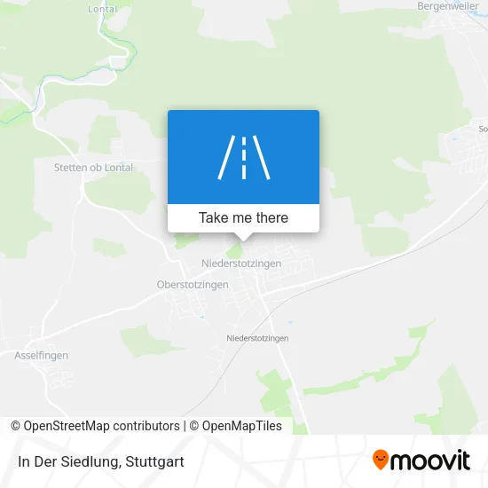 Карта In Der Siedlung