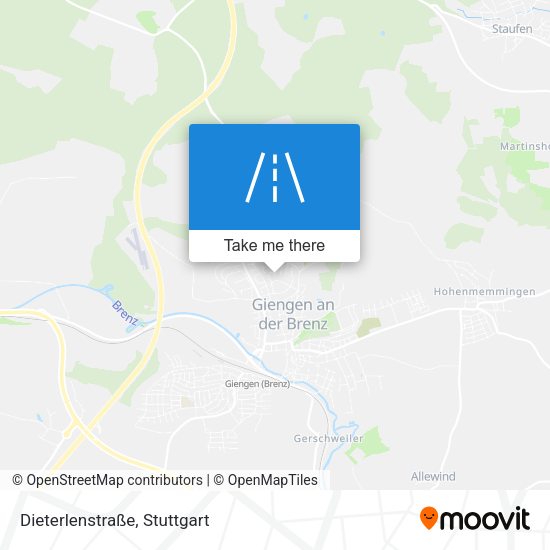 Dieterlenstraße map