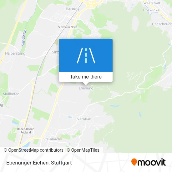 Карта Ebenunger Eichen