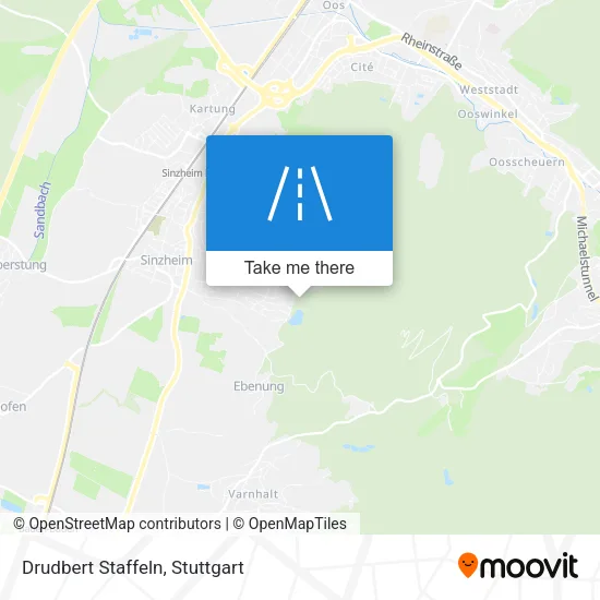 Карта Drudbert Staffeln