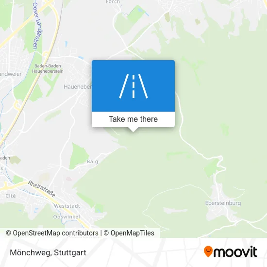 Карта Mönchweg