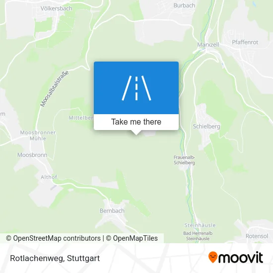 Карта Rotlachenweg
