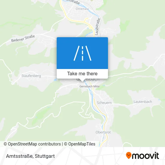 Карта Amtsstraße