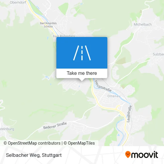 Карта Selbacher Weg