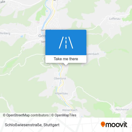 Schloßwiesenstraße map