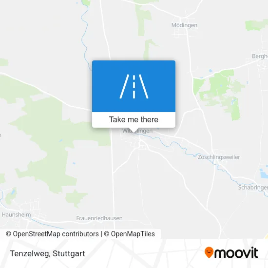 Карта Tenzelweg