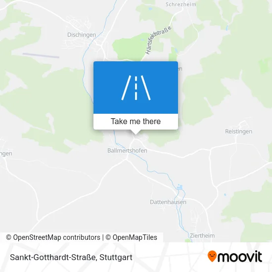 Карта Sankt-Gotthardt-Straße