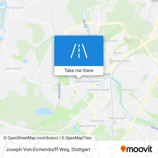 Карта Joseph-Von-Eichendorff-Weg