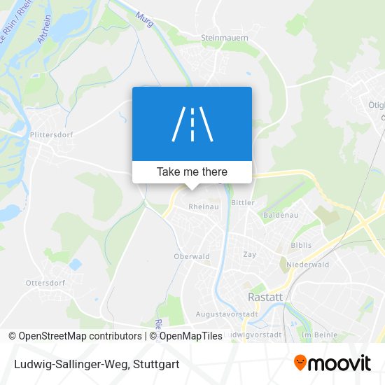 Ludwig-Sallinger-Weg map