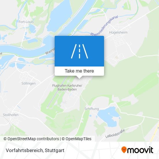 Vorfahrtsbereich map