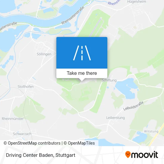 Карта Driving Center Baden