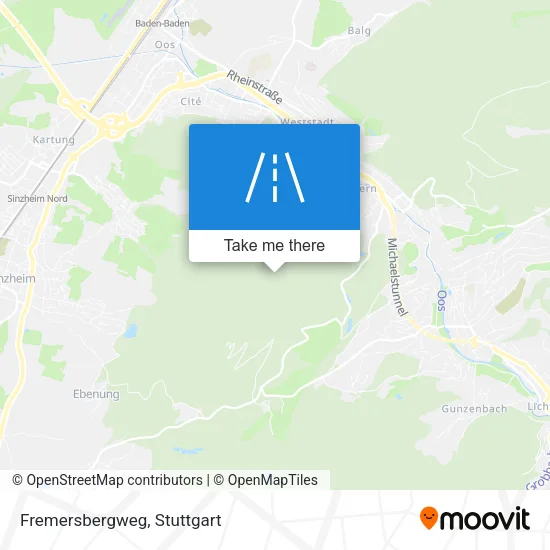 Карта Fremersbergweg
