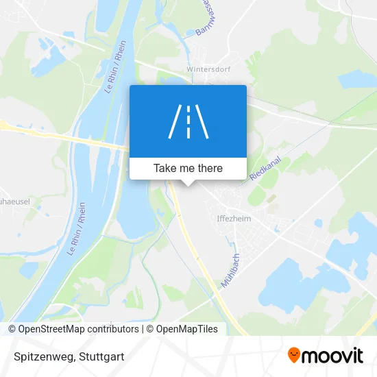 Карта Spitzenweg