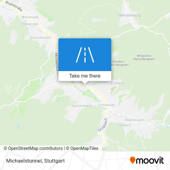 Карта Michaelstunnel