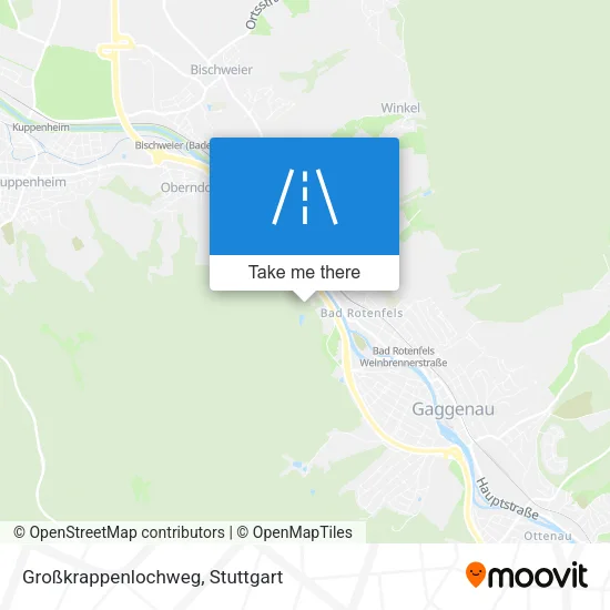 Großkrappenlochweg map