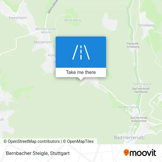 Карта Bernbacher Steigle