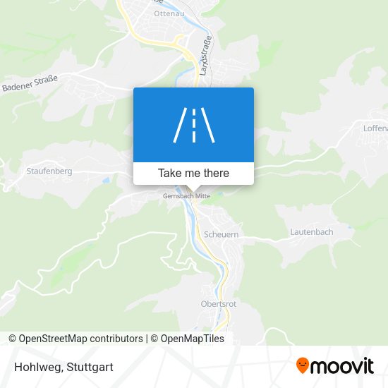 Hohlweg map