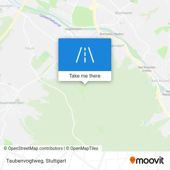 Карта Taubenvogtweg