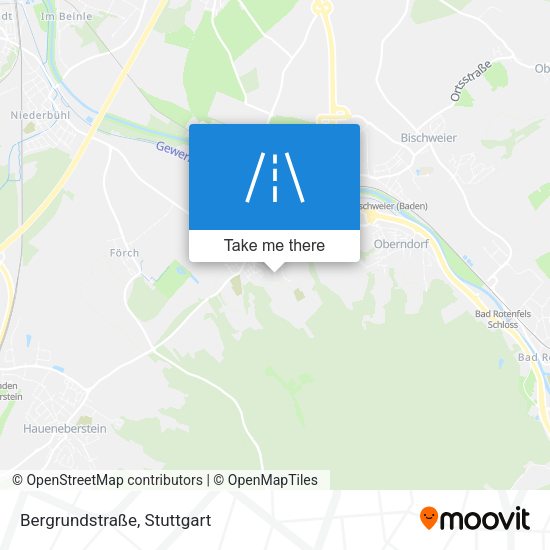 Bergrundstraße map