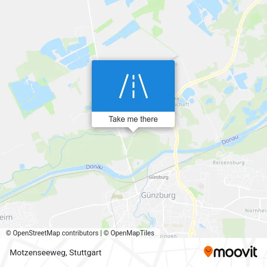 Карта Motzenseeweg