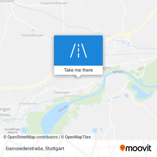 Garnsiederstraße map