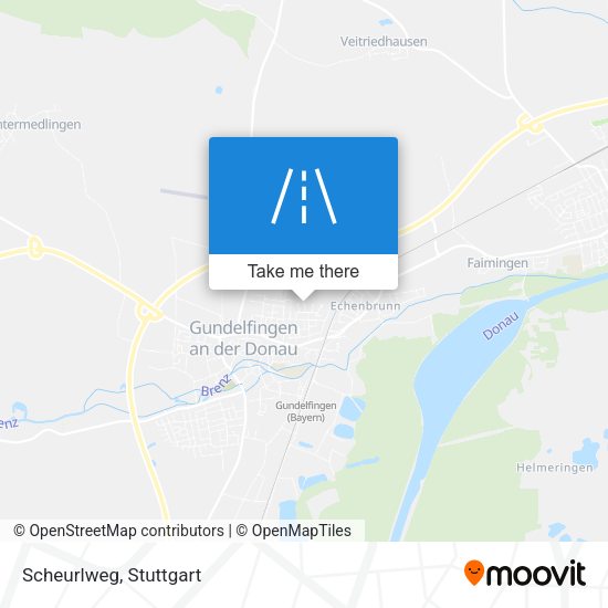 Карта Scheurlweg